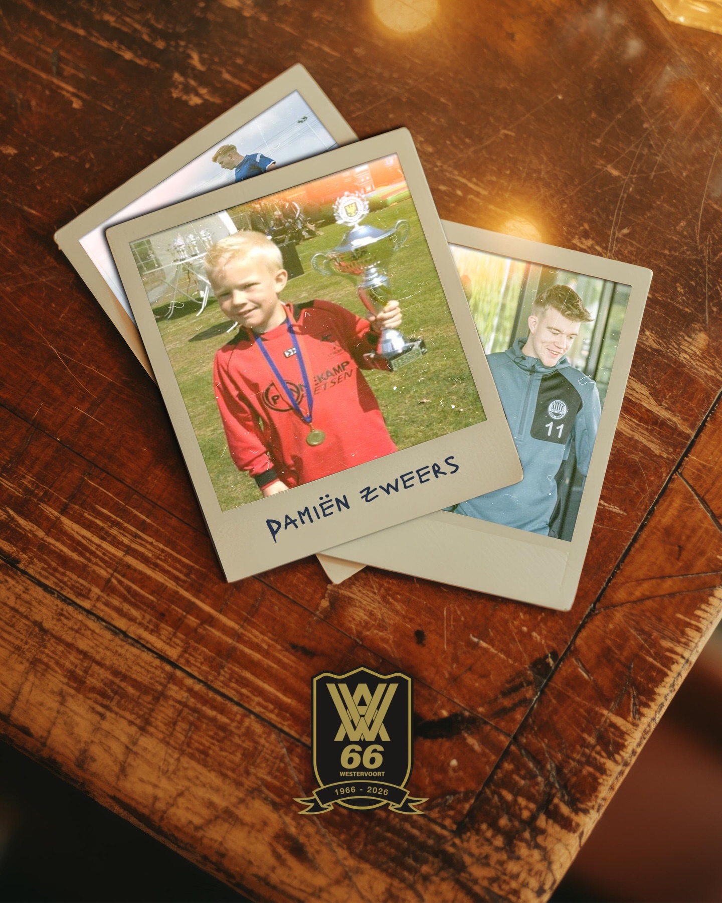 Damiën Zweers (20) keert terug bij AVW’66!